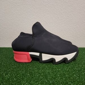 Iri Women’s Wes Neoprene Low Top Sneakers Black Red size 10